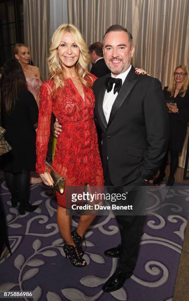 Melissa Odabash and Nick Ede attend the 8th Global Gift Gala London in aid of Great Ormond Street Hospital Children's Charity at Corinthia Hotel...
