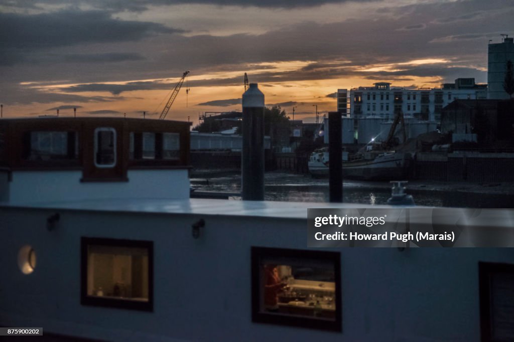 Sunset. Battersea, Wandsworth, Kensington & Chelsea