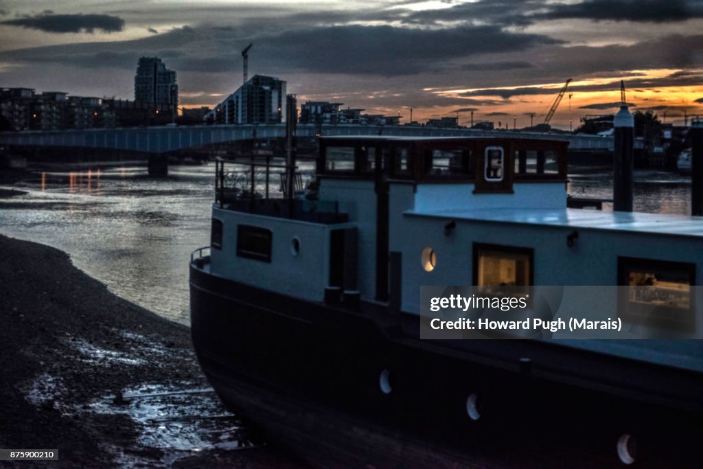 Sunset. Battersea, Wandsworth, Kensington & Chelsea