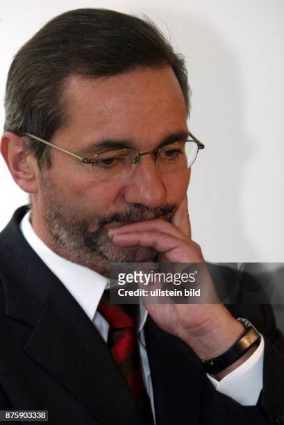 Politiker, SPD, D Ministerpräsident von Brandenburg Porträt