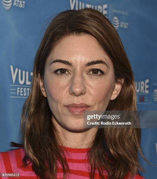 Screenwriter/director Sofia Coppola attends the In Conversation Panel at Vulture Festival Los Angeles at Hollywood Roosevelt Hotel on November 18,...