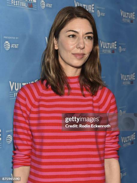 Screenwriter/director Sofia Coppola attends the In Conversation Panel at Vulture Festival Los Angeles at Hollywood Roosevelt Hotel on November 18,...