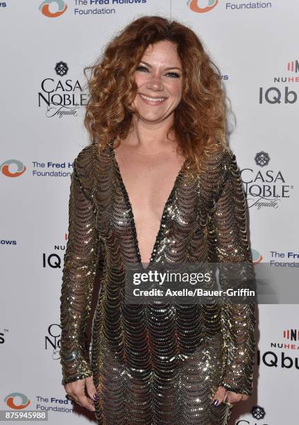 Singer Nikka Costa arrives at the inaugural Los Angeles gala dinner in support of The Fred Hollows Foundation at DREAM Hollywood on November 15, 2017...