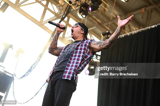 Shadows of Avenged Sevefold performs during the 2009 Rock On The Range festival at Columbus Crew Stadium on May 17, 2009 in Columbus, Ohio.