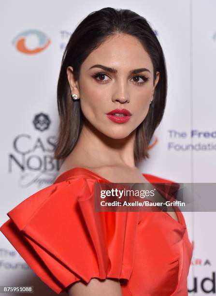 Actress Eiza Gonzalez arrives at the inaugural Los Angeles gala dinner in support of The Fred Hollows Foundation at DREAM Hollywood on November 15,...