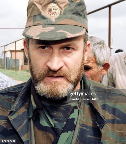Politiker, Militär, Tschetschenien Porträt
