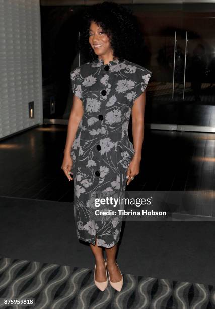 Betty Gabriel attends the SAG-AFTRA Foundations conversations and screening of 'Get Out' at Pacific Design Center on November 17, 2017 in West...