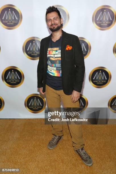 Glen Gabriel attends the 8th Annual Hollywood Music in Media Awards at the Avalon Hollywood on November 16, 2017 in Los Angeles, California.