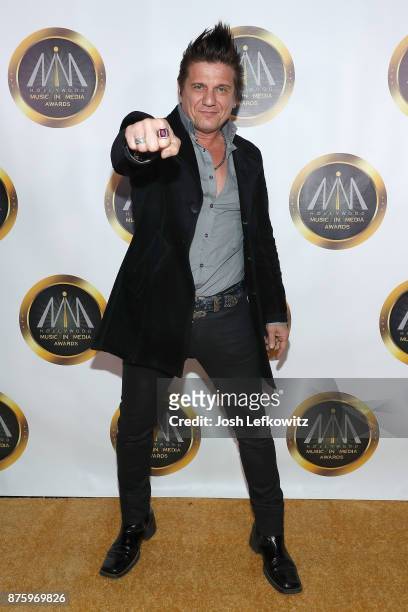 Miljenko Matijevic attends the 8th Annual Hollywood Music in Media Awards at the Avalon Hollywood on November 16, 2017 in Los Angeles, California.