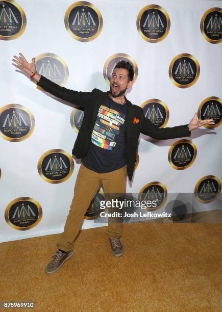 Glen Gabriel attends the 8th Annual Hollywood Music in Media Awards at the Avalon Hollywood on November 16, 2017 in Los Angeles, California.