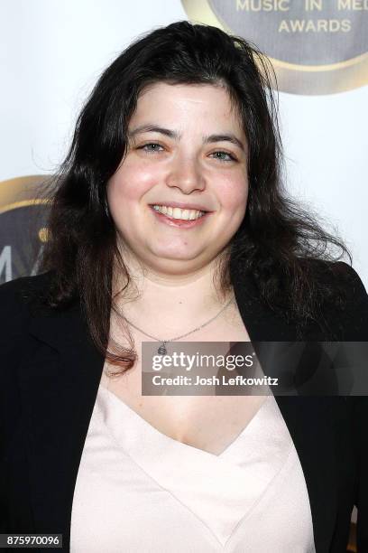 Nami Melumad attends the 8th Annual Hollywood Music in Media Awards at the Avalon Hollywood on November 16, 2017 in Los Angeles, California.