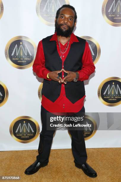 Lion Tafari attends the 8th Annual Hollywood Music in Media Awards at the Avalon Hollywood on November 16, 2017 in Los Angeles, California.