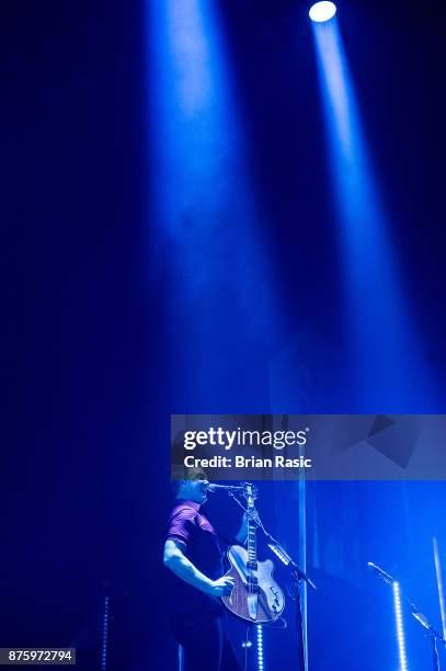 Josh Home of Queens of the Stone Age performs at Wembley Arena on November 18, 2017 in London, England.