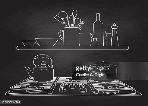 Gas Burner Stove High-Res Vector Graphic - Getty Images