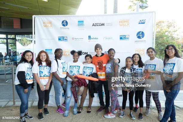 Actor Cameron Boyce, Disney Channel attends the United Way Celebrates 11th Annual HomeWalk To End Homelessness IN L.A. County at Los Angeles Grand...