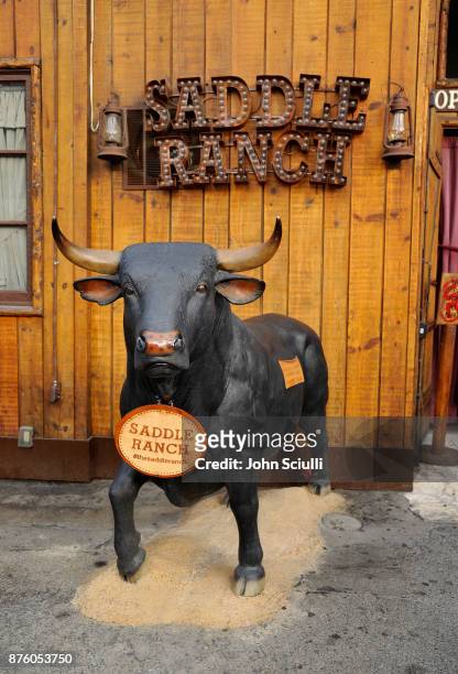 Saddle Ranch Restaurant is featured in the 'Search Party' scavenger hunt during Vulture Festival LA presented by AT&T on November 18, 2017 in...