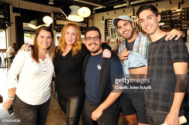 Festivalgoers participate in the 'Search Party' scavenger hunt during Vulture Festival LA presented by AT&T on November 18, 2017 in Hollywood,...