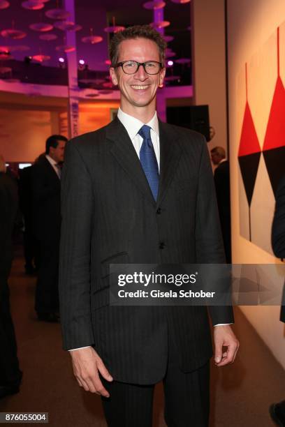 Prince Manuel von Bayern during the PIN Party 'Let's party 4 art' at Pinakothek der Moderne on November 18, 2017 in Munich, Germany.