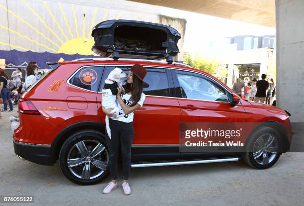 Volkswagen Tiguan Concept shows its chops at the Ollie Pupsgiving Gathering at Platform LA on November 18, 2017 in Los Angeles, California.