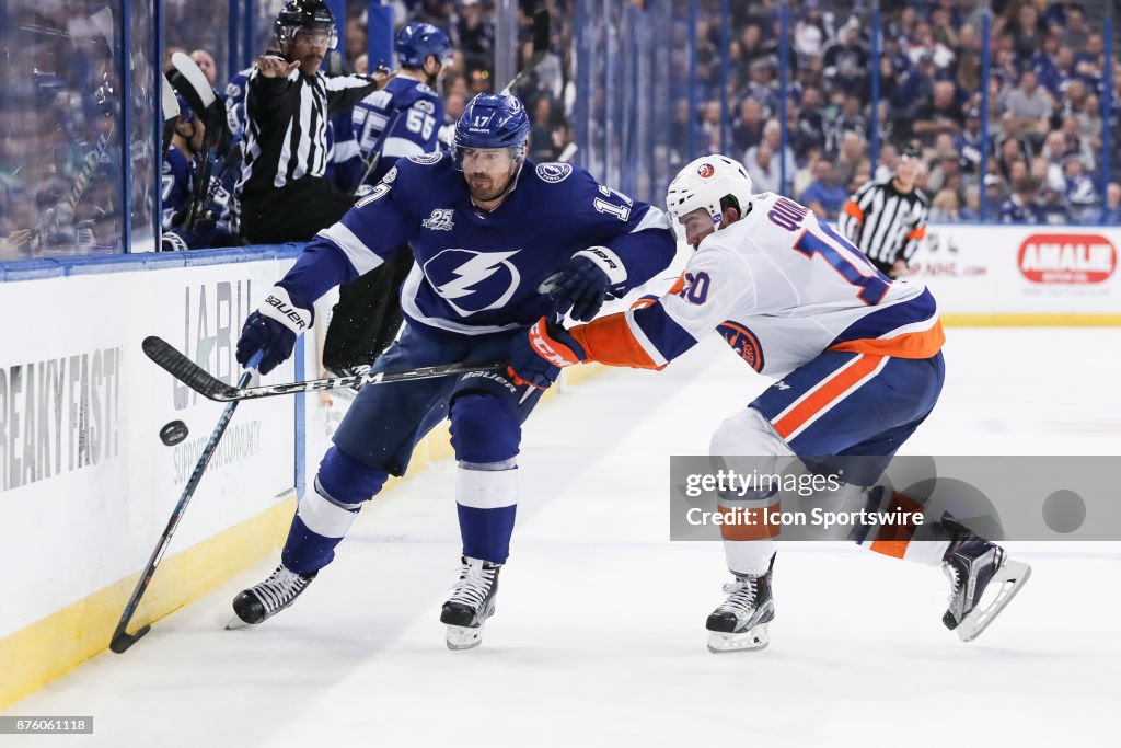 NHL: NOV 18 Islanders at Lightning