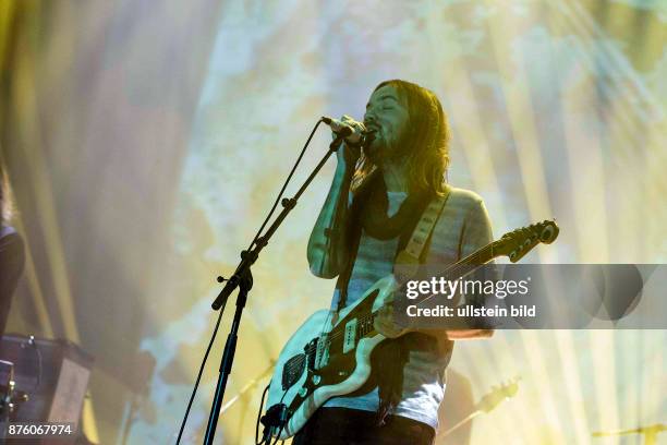 Tame Impala "Currents"-Tour Tame Impala besteht aus: Kevin Parker , Dominic Simper , Jay Watson , Cameron Avery und Julien Barbagallo Palladium Köln