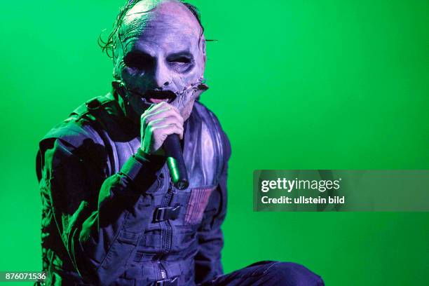 Slipknot , "The Gray Chapter"-Tour Slipknot besteht aus: Corey Taylor , Chris Fehn , Mick Thomson , Sid Wilson , Craig Jones , Shawn Crahan , James...