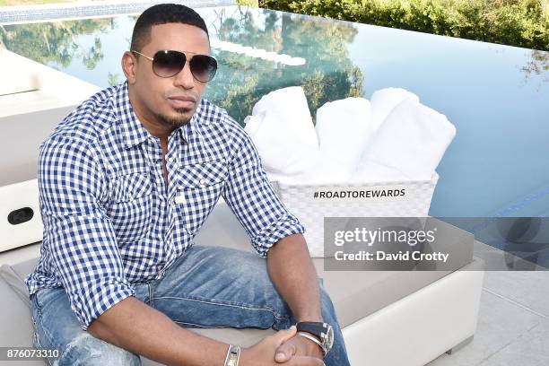 Laz Alonso attends the Barclays Uber Visa Card Launch Party in the Hollywood Hills on November 18, 2017 in Los Angeles, California.