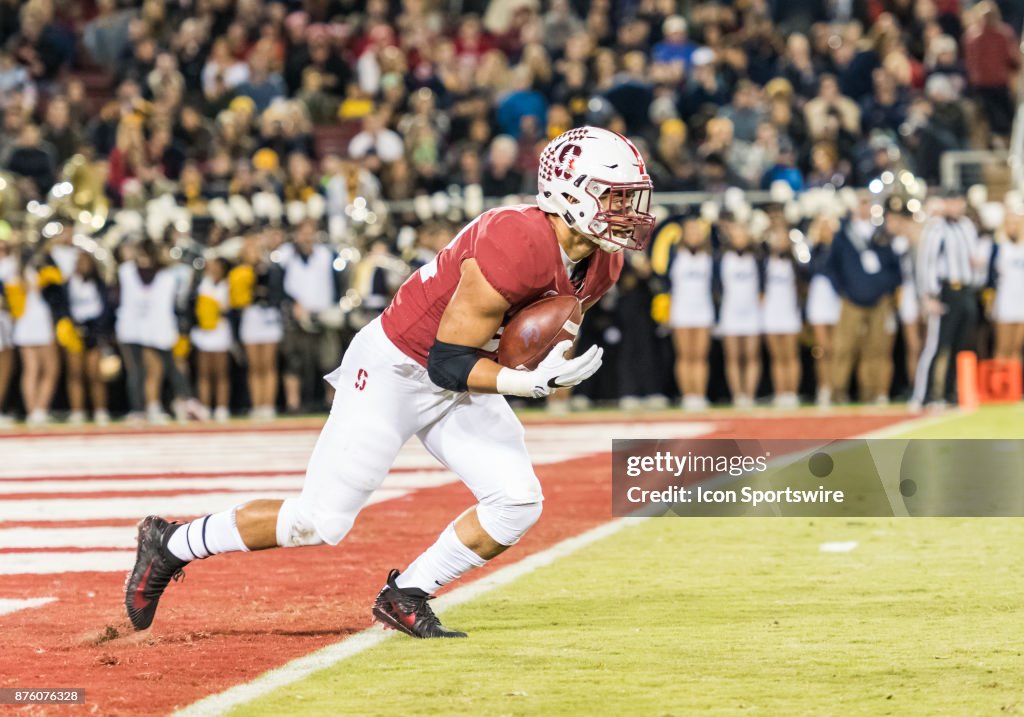 COLLEGE FOOTBALL: NOV 18 Cal at Stanford