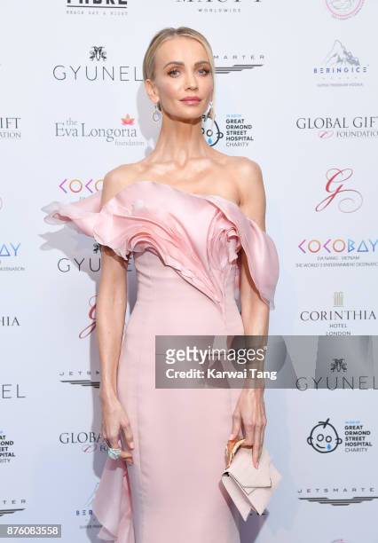 Tatiana Korsakova attends The Global Gift gala held at the Corinthia Hotel on November 18, 2017 in London, England.