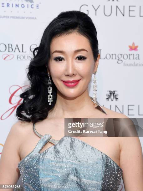 Seia Lee attends The Global Gift gala held at the Corinthia Hotel on November 18, 2017 in London, England.