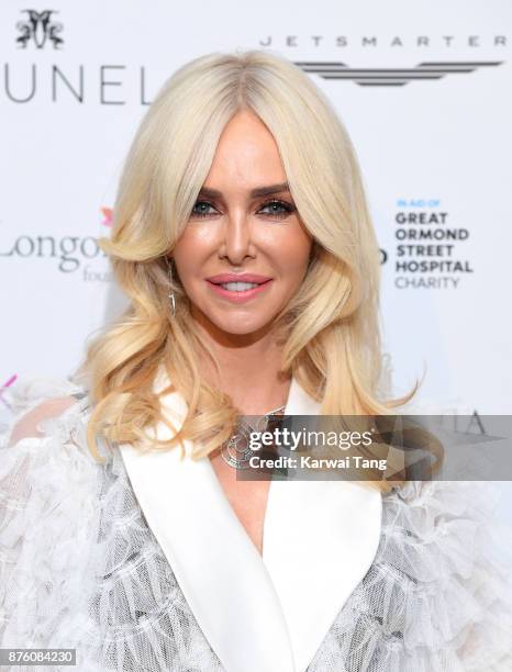 Amanda Cronin attends The Global Gift gala held at the Corinthia Hotel on November 18, 2017 in London, England.