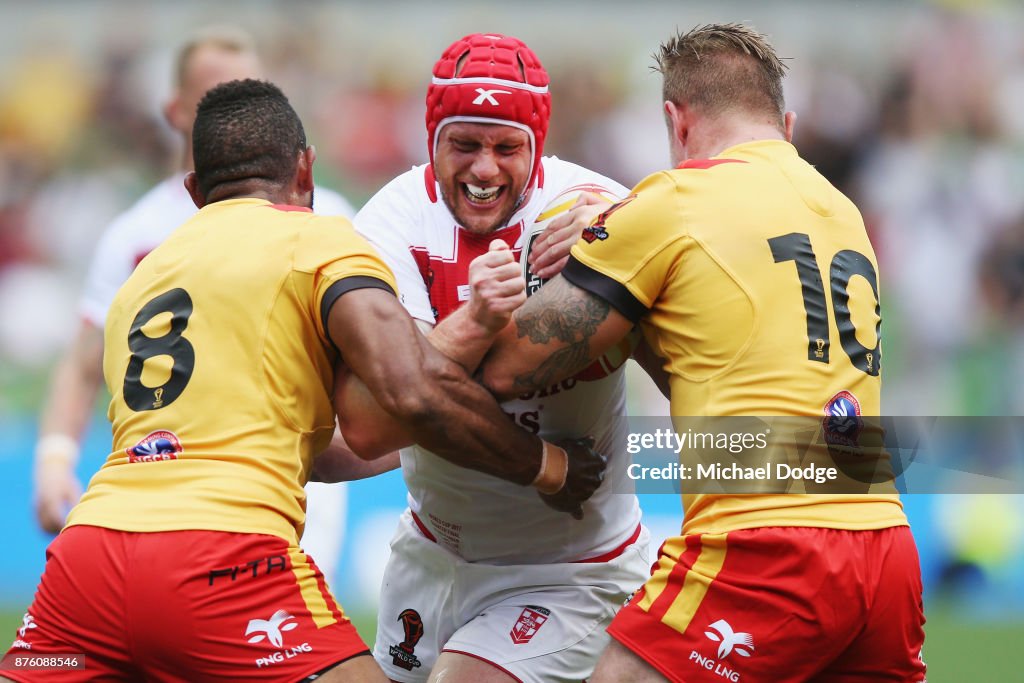 2017 Rugby League World Cup - Quarter Final: England v PNG