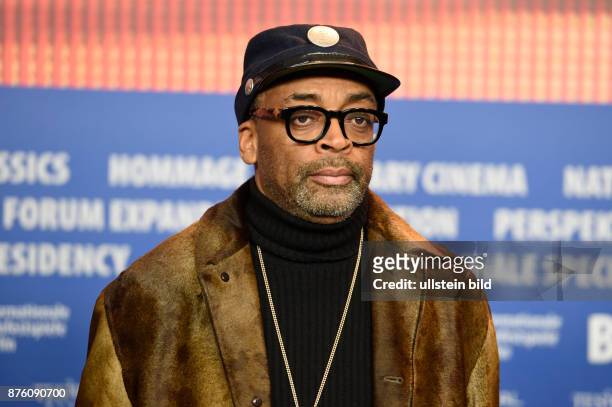 Regisseur Spike Lee während der Pressekonferenz zum Film -CHI-RAQ- anlässlich der 66. Internationalen Filmfestspiele Berlin