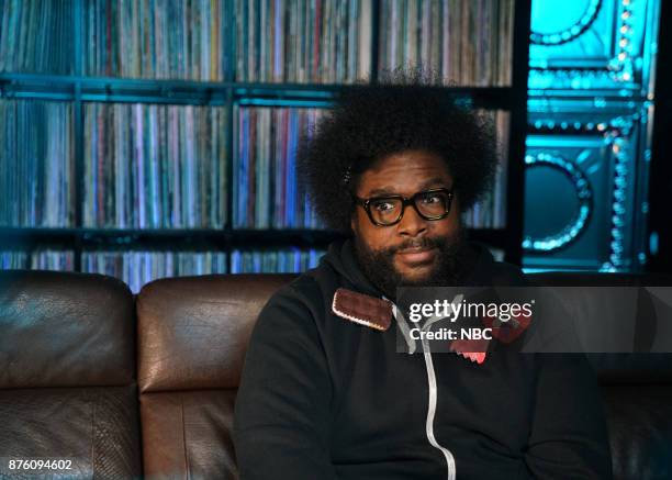 Episode 1731 -- Pictured: Ahmir "Questlove" Thompson during "Rap History" --