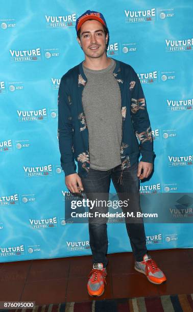 Actor Ben Feldman attends the Vulture Festival Los Angeles at the Hollywood Roosevelt Hotel on November 18, 2017 in Hollywood, California.