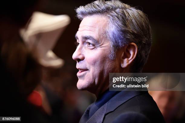 Schauspieler George Clooney während der Premiere des Eröffnungsfilms -Hail, Caesar- anlässlich der 66. Internationalen Filmfestspiele Berlin