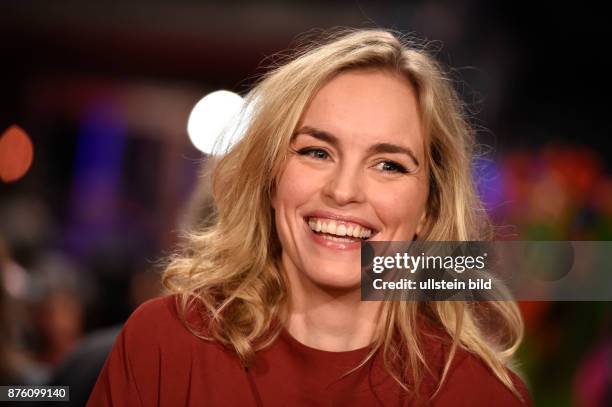 Schauspielerin Nina Hoss während des Eröffnungsempfangs anlässlich der 66. Internationalen Filmfestspiele Berlin