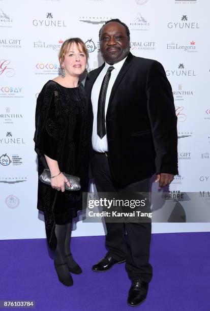 Steve Edwards attends The Global Gift gala held at the Corinthia Hotel on November 18, 2017 in London, England.