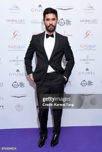 Jean-Bernard Fernandez-Versini attends The Global Gift gala held at the Corinthia Hotel on November 18, 2017 in London, England.