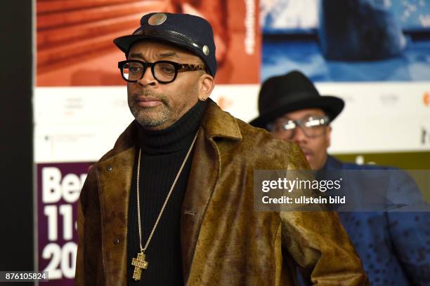 Regisseur Spike Lee während der Pressekonferenz zum Film -CHI-RAQ- anlässlich der 66. Internationalen Filmfestspiele Berlin