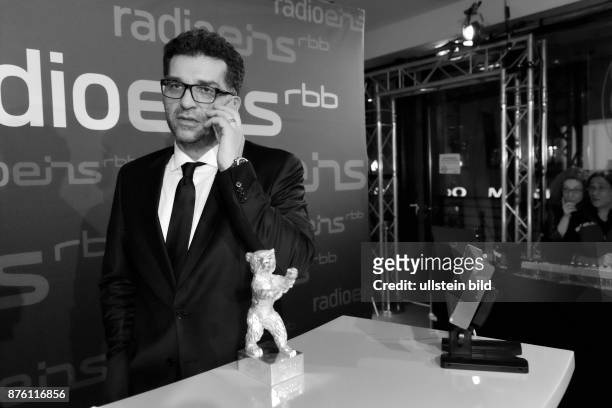 Regisseur Danis Tanovic beim RadioEins Berlinale-Nighttalk zum Abschluss der 66. Internationalen Filmfestspiele Berlin