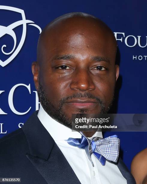Actor Taye Diggs attends the 28th annual Talk Of The Town gala at The Beverly Hilton Hotel on November 18, 2017 in Beverly Hills, California.