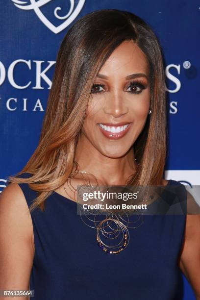 Television personality Shaun Robinson attends the 28th Annual Talk Of The Town Gala at The Beverly Hilton Hotel on November 18, 2017 in Beverly...