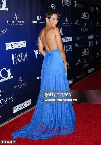 Reality TV Personality Nicole Murphy attends the 28th annual Talk Of The Town gala at The Beverly Hilton Hotel on November 18, 2017 in Beverly Hills,...