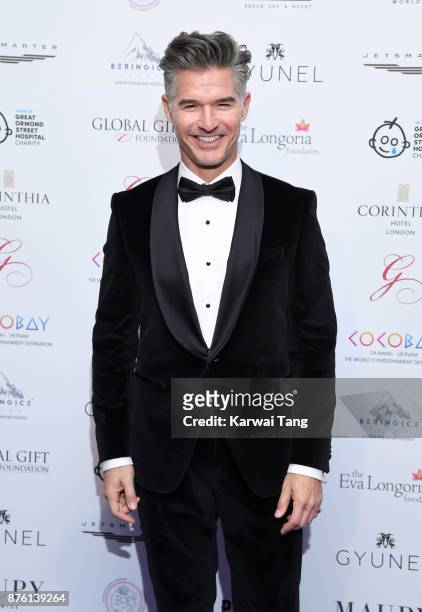 Eric Rutherford attends The Global Gift gala held at the Corinthia Hotel on November 18, 2017 in London, England.