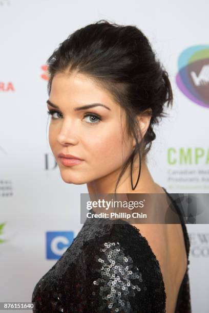Actress Marie Avgeropoulos attends the 6th Annual UBCP/ACTRA Awards at the Vancouver Playhouse on November 18, 2017 in Vancouver, Canada.