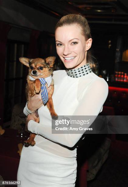 Caitlin O'Connor attends the Caitlin O'Connor And Steven Duncan Birthday Celebration on November 18, 2017 in Los Angeles, California.