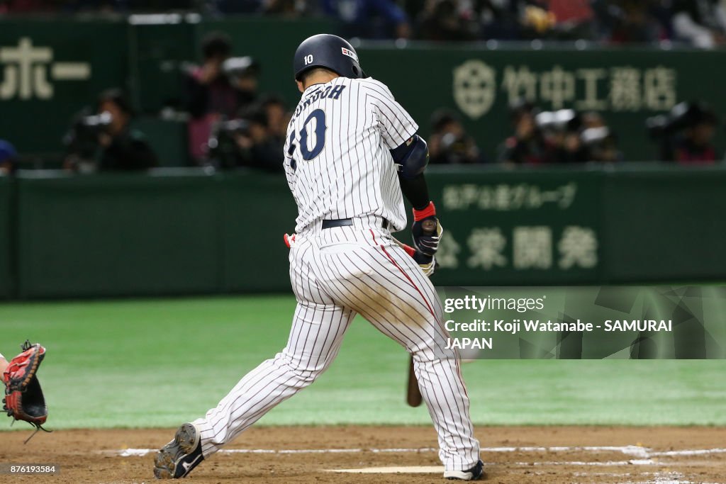 Japan v South Korea - Eneos Asia Professional Baseball Championship 2017 Final