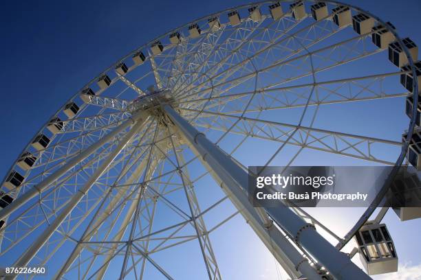 the ferris wheel at the atlantic city steel pier. atlantic city, new jersey, usa - steel pier stockfoto's en -beelden