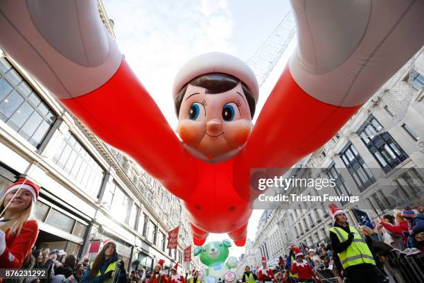 LondonÕs Regent Street was transformed into a festive wonderland today as over 800,000 revellers enjoyed the Hamleys annual Christmas Toy Parade. Now...